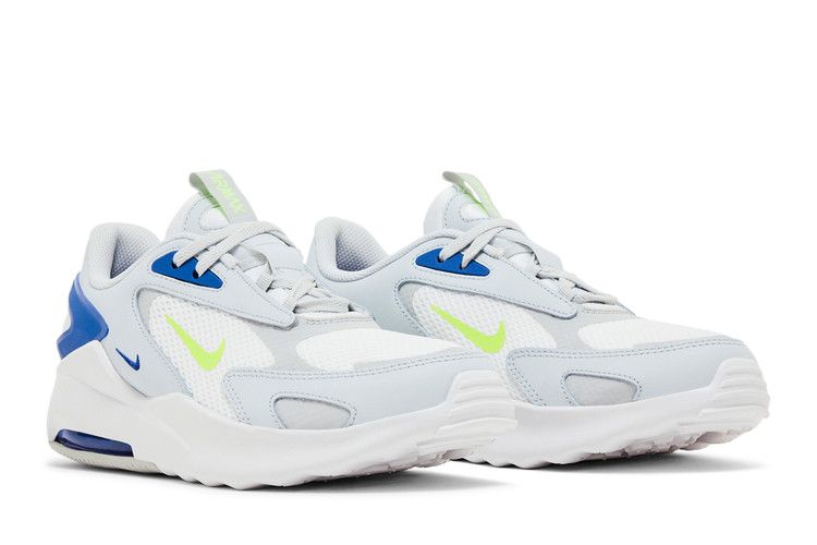 Nike Air Max Bolt GS 'Pure Platinum Royal Volt' — Pure Platinum/Grey Fog/Game Royal/Volt
