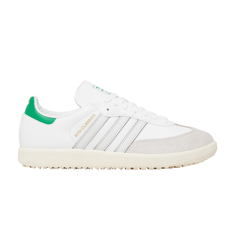 Kith x adidas Samba Spikeless Golf 'White Green' — White/Dash Grey/Off White