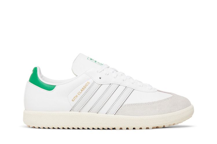 Kith x adidas Samba Spikeless Golf 'White Green' — White/Dash Grey/Off White