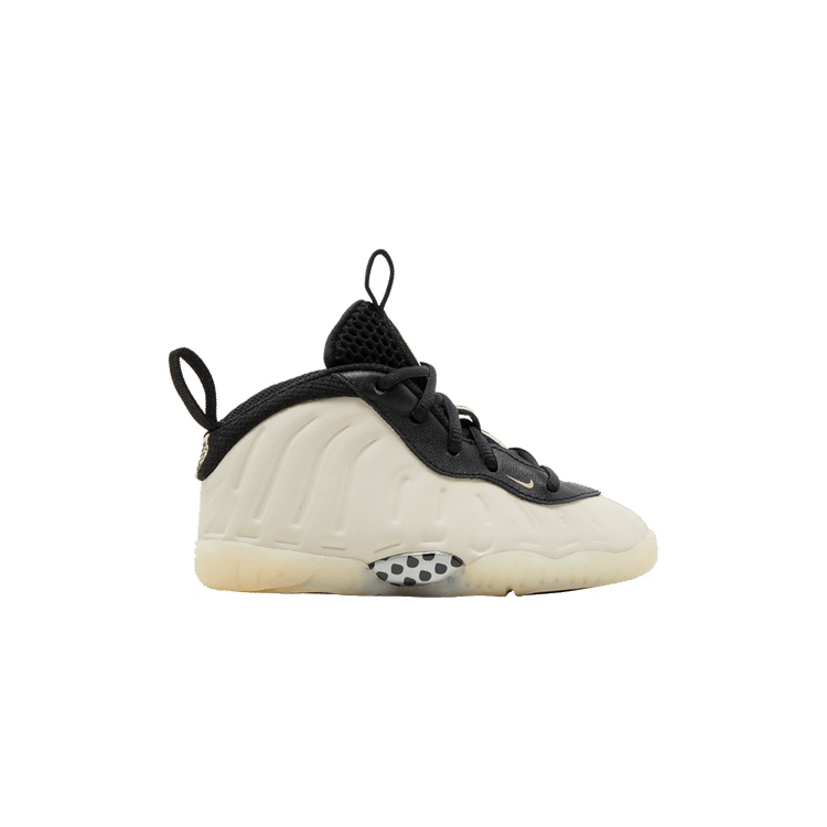 Nike Little Posite One TD 'Light Orewood Brown' — Black/Team Gold/Light Orewood Brown/Chrome
