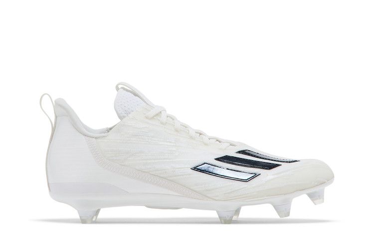 adidas Adizero Cleats 'White Black' — White Black