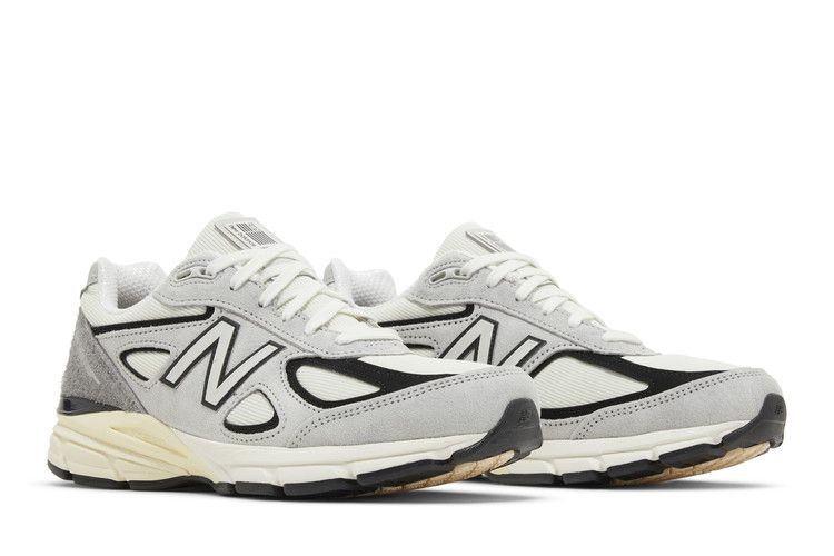 Teddy Santis x New Balance 990v4 Made in USA 'Grey Black' — Grey/Black