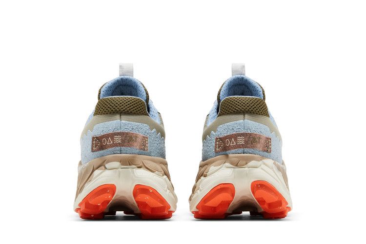 New Balance Fresh Foam X More Trail v3 'Fatigue Green Poppy' — Fatigue Green/Poppy