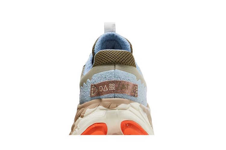 New Balance Fresh Foam X More Trail v3 'Fatigue Green Poppy' — Fatigue Green/Poppy