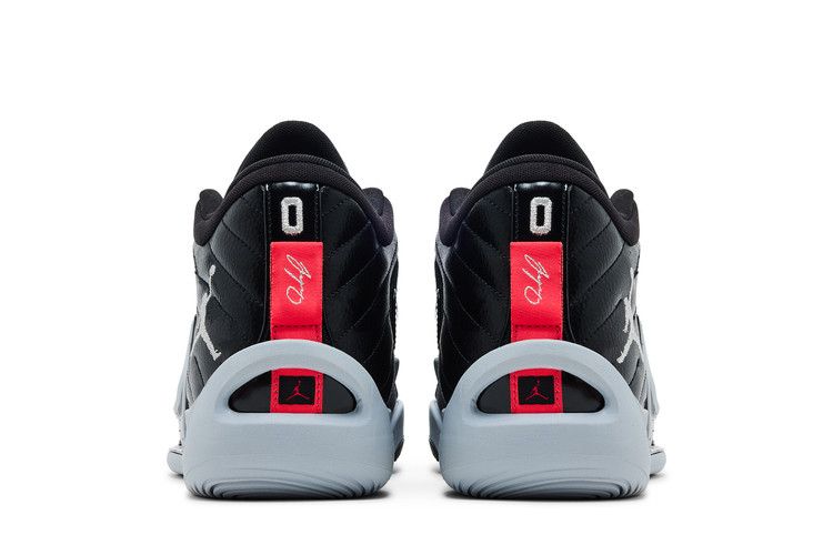 Air Jordan Tatum 1 PF 'Old School' — Black/Metallic Silver/Wolf Grey/Anthracite/Siren Red