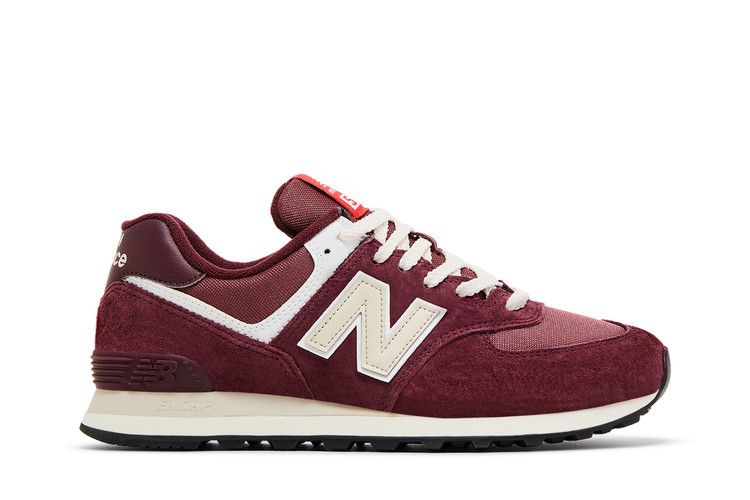 New Balance 574 'Maroon Grey' — Maroon/Grey