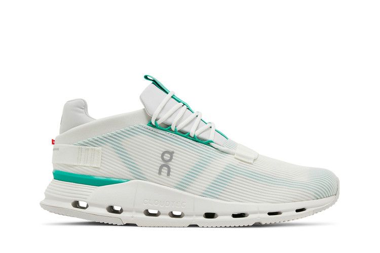 ON Cloudnova Void 'Undyed White Mint' — Undyed White/Mint