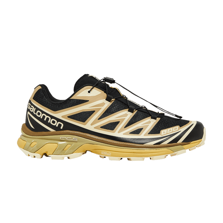 END. x Salomon XT-6 'Dark Truffle' — Black/Kelp/Moss