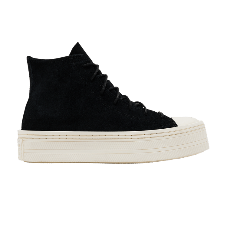 Converse Wmns Chuck Taylor All Star Modern Lift Platform High 'Black Egret' — Black/Black/Egret