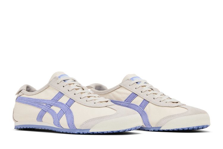 Onitsuka Tiger Mexico 66 Vintage 'Cream Violet Storm' — Cream/Violet Storm
