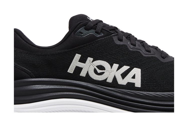 HOKA Gaviota 5 'Black White' — Black/White