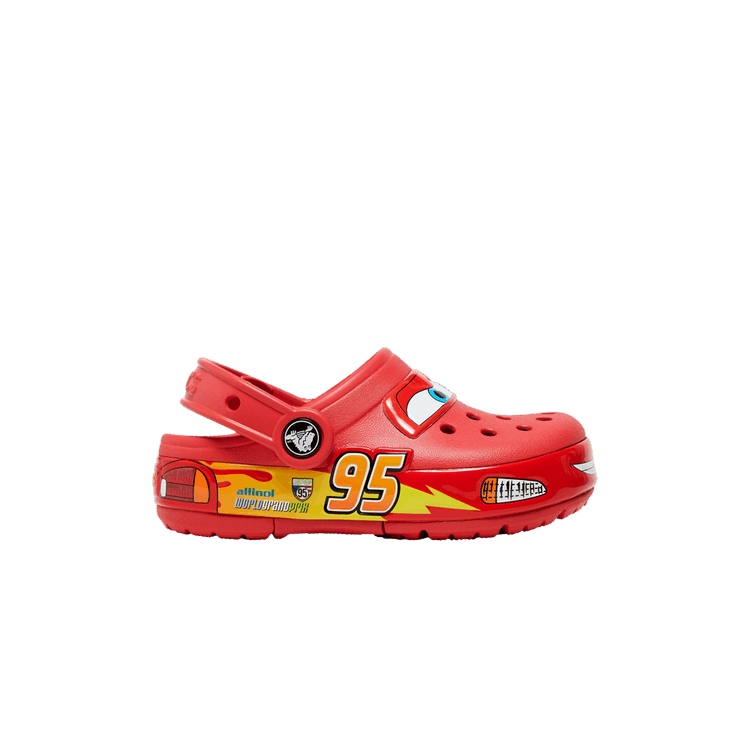 Cars x Crocs Classic Clog Toddler 'Lightning McQueen' — Red