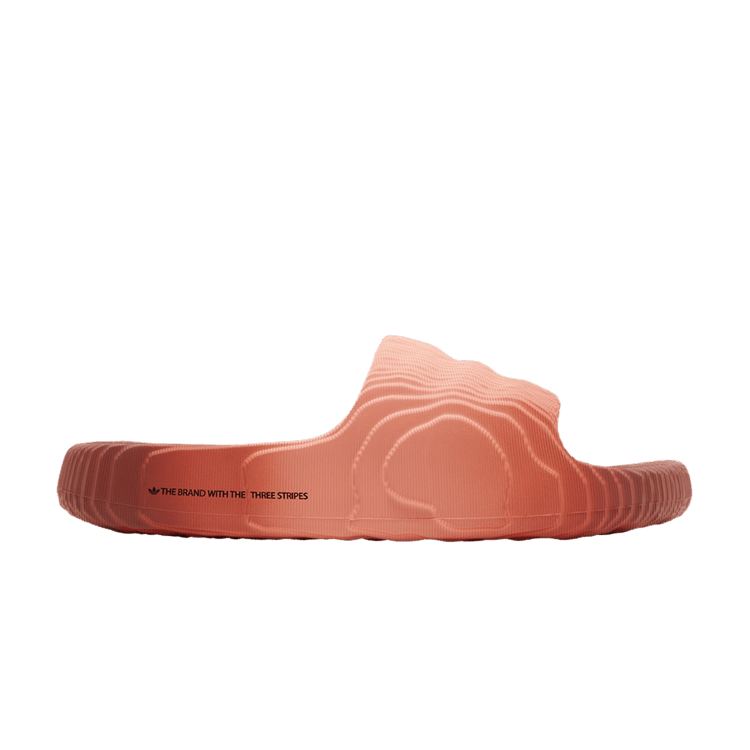 adidas Adilette 22 Slide 'Gradient Pack - Wonder Clay' — Wonder Clay/Wild Sepia/Core Black