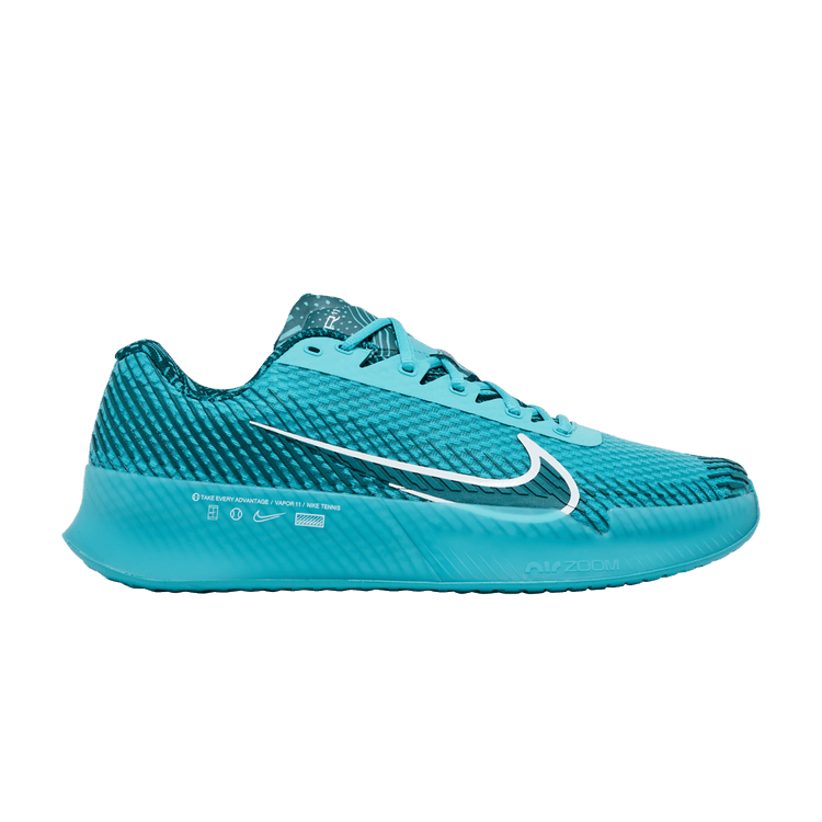 NikeCourt Air Zoom Vapor 11 HC 'Teal Nebula' — Teal Nebula/Geode Teal/White