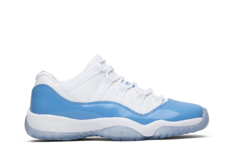 Air Jordan 11 Retro Low GS 'UNC' 2017 — White/University Blue