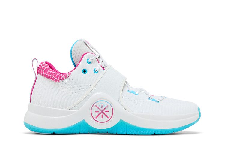 Li-Ning Way of Wade 6 'Buzzer Beater' — White/Blue/Pink/Brown