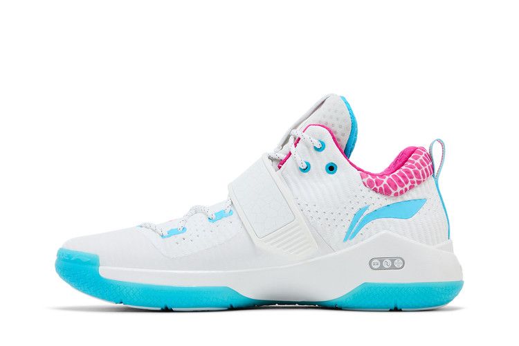 Li-Ning Way of Wade 6 'Buzzer Beater' — White/Blue/Pink/Brown
