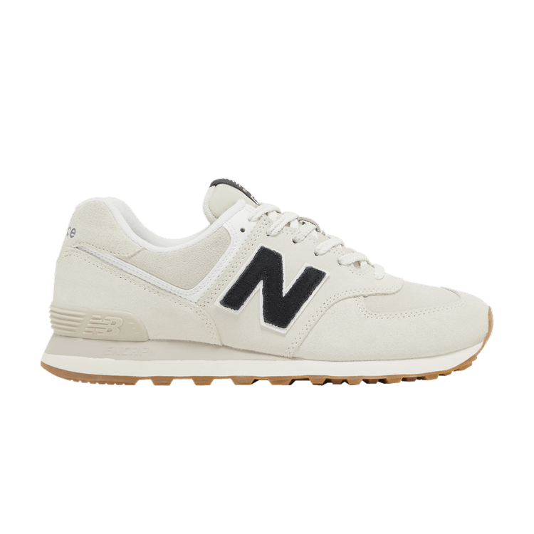 New Balance 574 'Off White Black' — Off White/Black