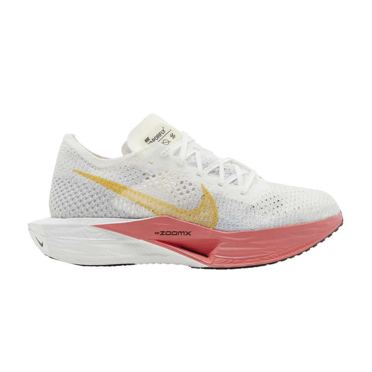 Nike Wmns ZoomX VaporFly Next% 3 'White Sea Coral' — White/Sea Coral/Pure Platinum/Topaz Gold