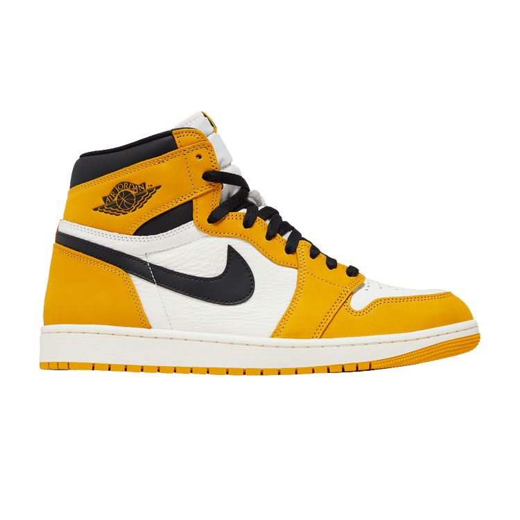 Air Jordan 1 Retro High OG 'Yellow Ochre' — Yellow Ochre/Black/Sail