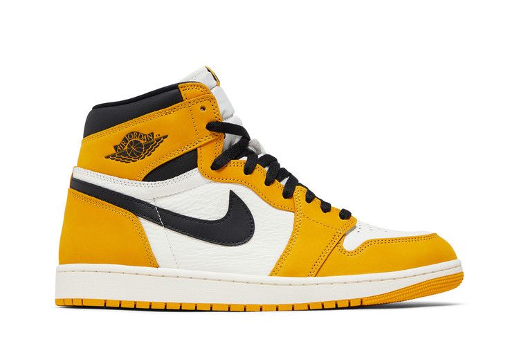 Air Jordan 1 Retro High OG 'Yellow Ochre' — Yellow Ochre/Black/Sail