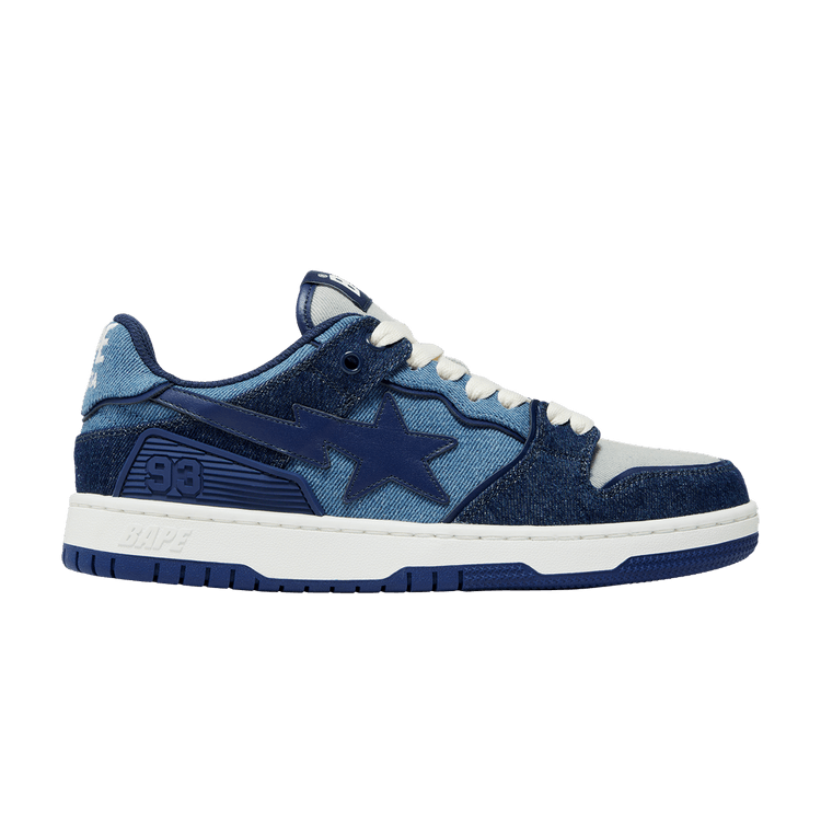 BAPE Sk8 Sta 'Denim' — Indigo