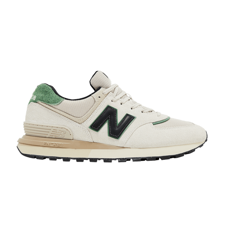 New Balance 574 Legacy 'White Black Green' — White/Black