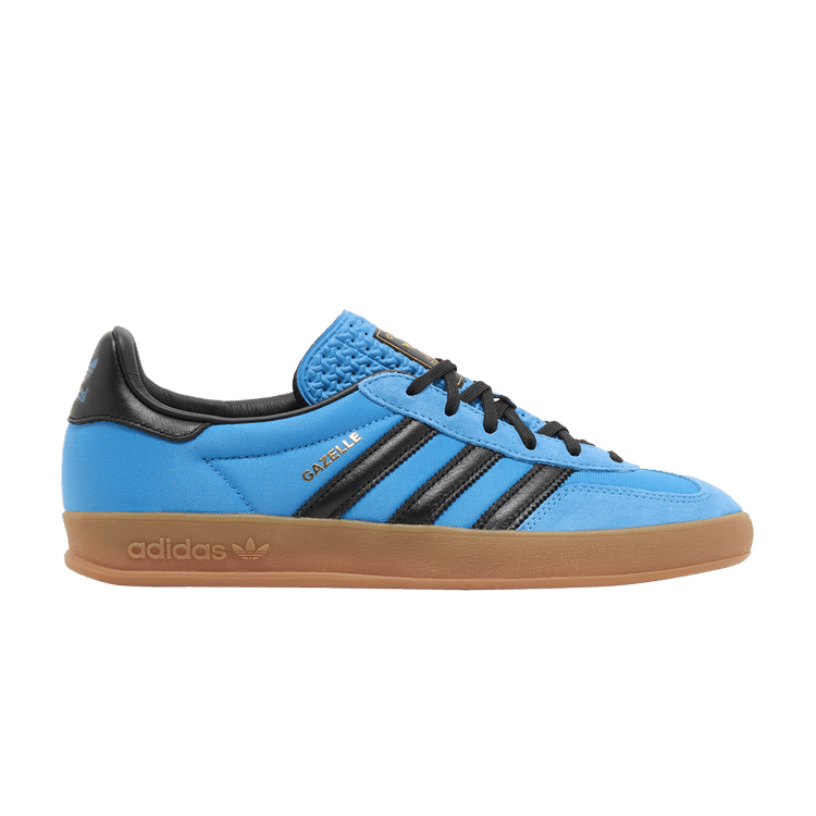 adidas Gazelle Indoor 'Bright Blue Gum' — Bright Blue/Core Black/Gum