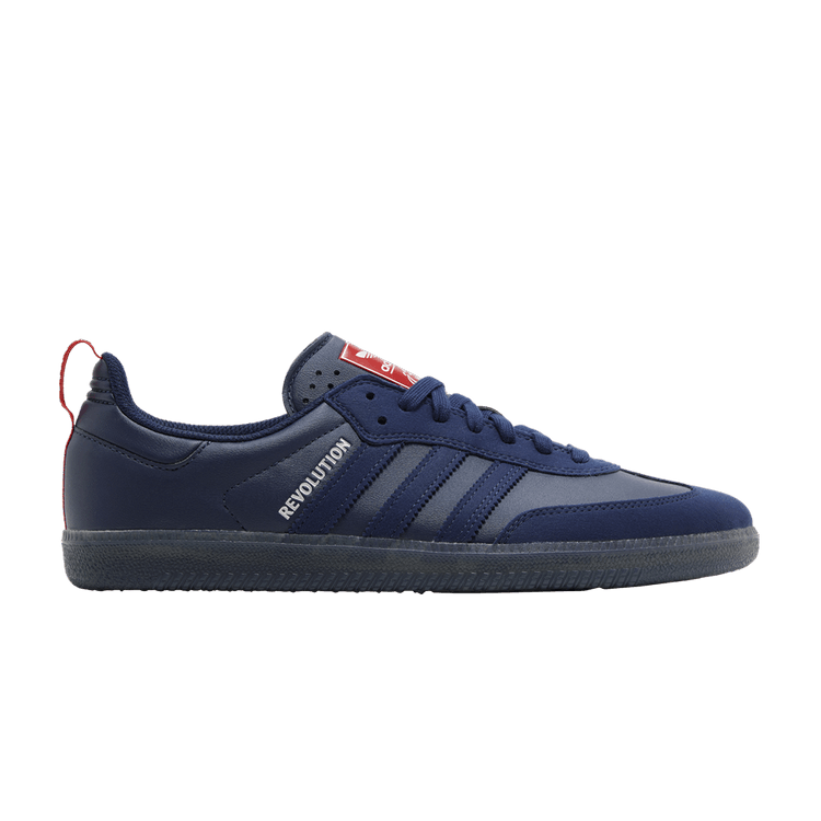 Orchard Skateshop x New England Revolution x adidas Samba ADV 'The Liberty Kit' — Night Indigo/Night Indigo/Silver Metallic