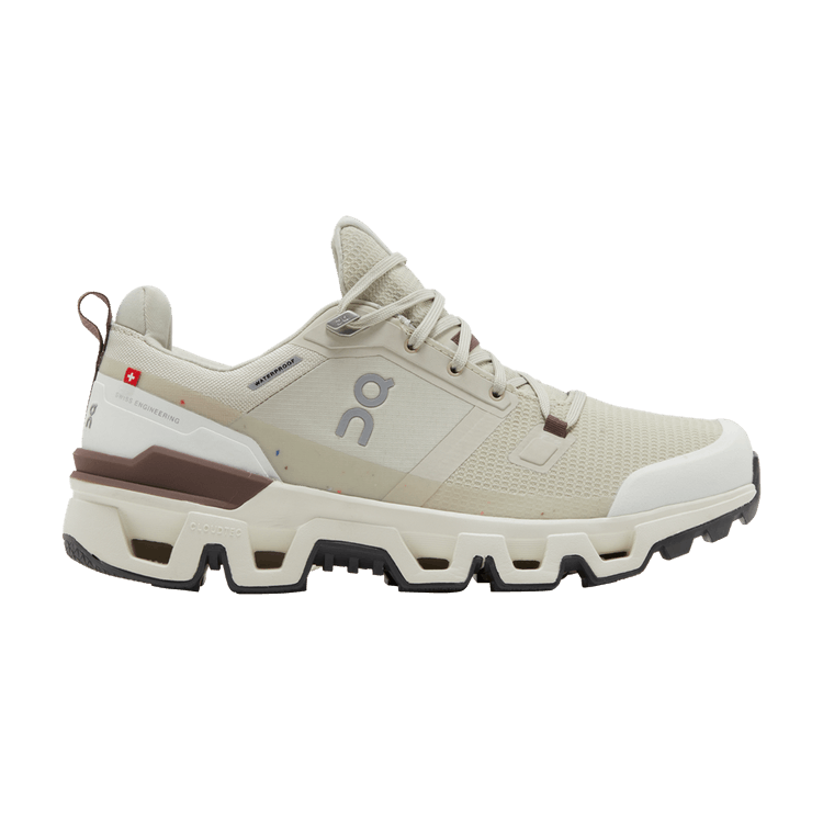 ON Wmns Cloudwander Waterproof 'Sand Ivory' — Sand/Ivory