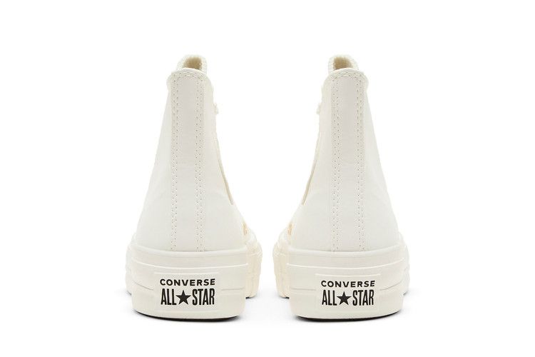 Converse Wmns Chuck Taylor All Star Lift Platform High 'Mono White' — Vintage White/Egret/Gold