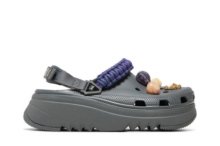 Aries x Crocs Classic Hiker Xscape Clog 'Slate Grey' — Slate Grey