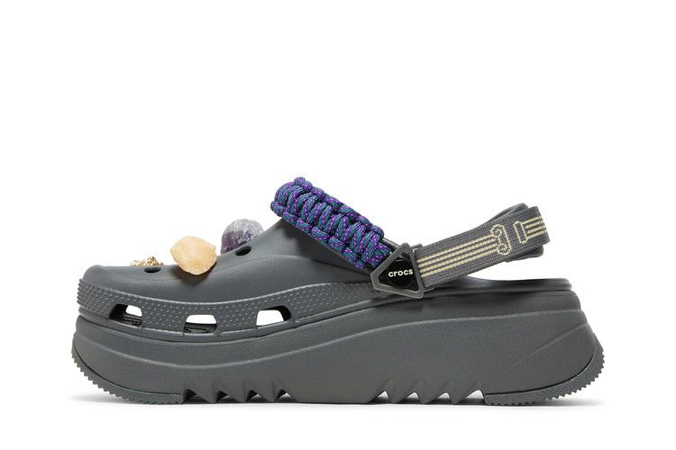 Aries x Crocs Classic Hiker Xscape Clog 'Slate Grey' — Slate Grey