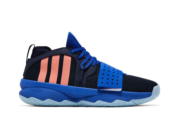 Adidas Dame 8 EXTPLY 'Out Of This World' — Legend Ink/Semi Coral Fusion/Core Black