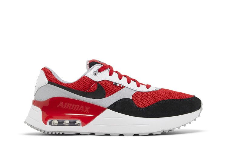Nike Air Max SYSTM 'Georgia' — University Red/Wolf Grey/White/Black