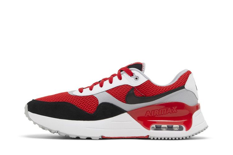 Nike Air Max SYSTM 'Georgia' — University Red/Wolf Grey/White/Black
