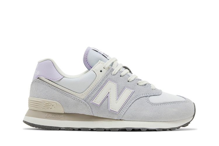 New Balance Wmns 574 'Bright Lavender' — Granite/Bright Lavender/Quartz Grey