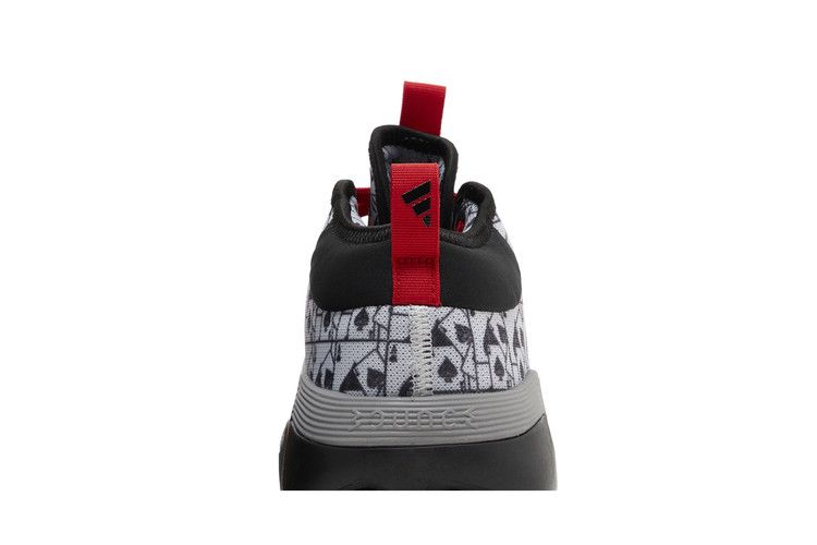 Candace Parker x adidas Wmns Exhibit Select Mid 'Queen of Cards' — Silver Metallic/Better Scarlet/Core Black