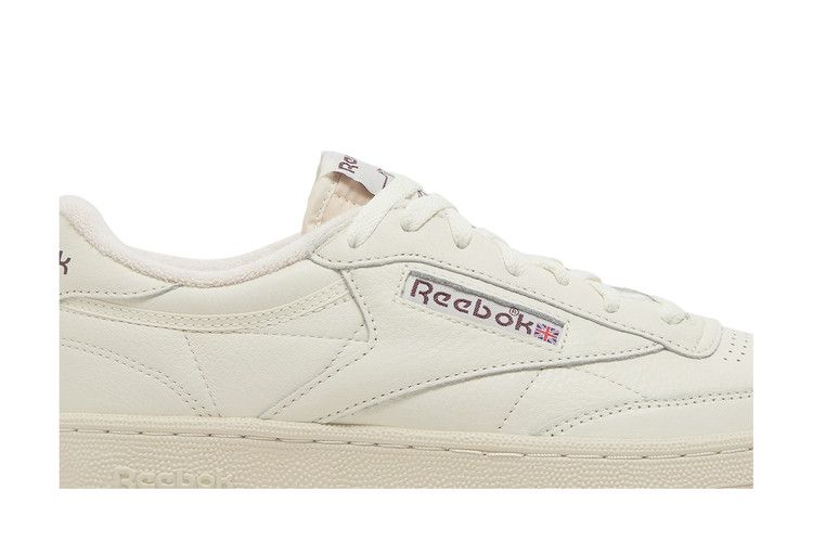 Reebok Club C 85 Vintage 'Chalk Maroon' — Chalk/Alabaster/Maroon