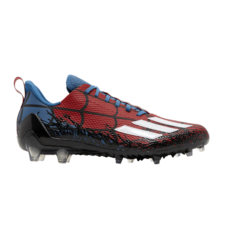 Marvel x adidas Adizero 12.0 'Spider-Man 2' — Team Collegiate Red/Cloud White/Team Light Blue