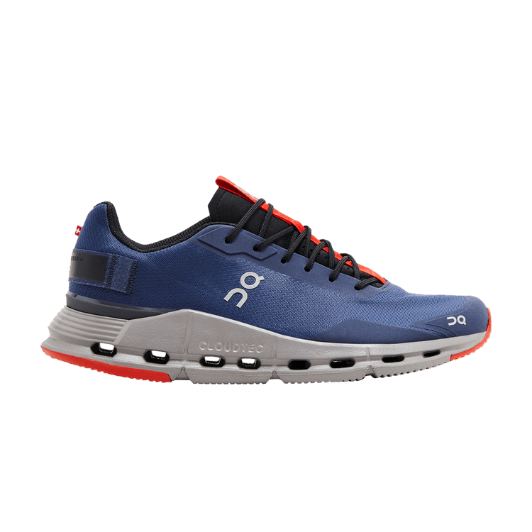 ON Cloudnova Form 'Denim Red' — Denim/Red