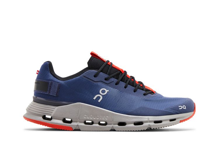 ON Cloudnova Form 'Denim Red' — Denim/Red