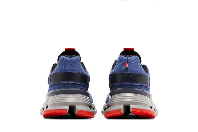 ON Cloudnova Form 'Denim Red' — Denim/Red