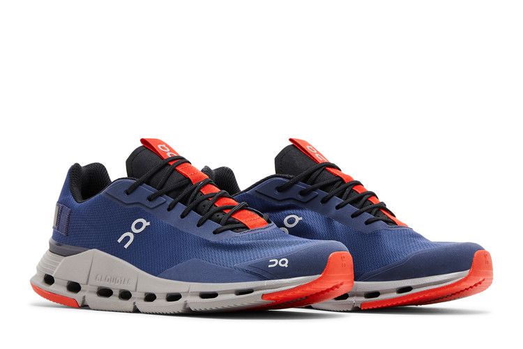 ON Cloudnova Form 'Denim Red' — Denim/Red
