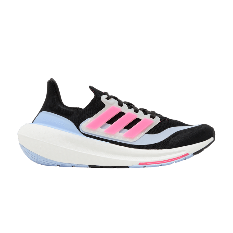 adidas Wmns UltraBoost Light 'Black Lucid Pink' — Core Black/Lucid Pink/Blue Dawn