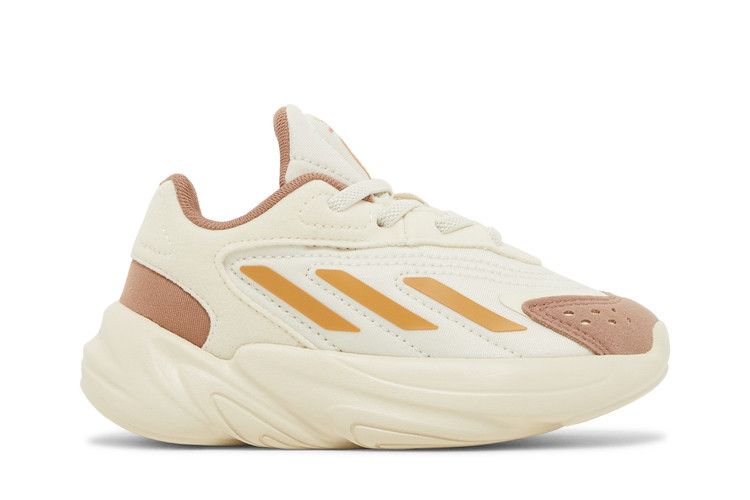 Adidas Ozelia EL I 'White Orange Clay Strata' — Cloud White/Bold Orange/Clay Strata