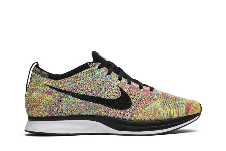 Nike Flyknit Racer 'Multicolor' 2013 — Dark Grey/Black-Bl Glow-Pnk Fl (2)