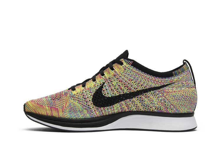 Nike Flyknit Racer 'Multicolor' 2013 — Dark Grey/Black-Bl Glow-Pnk Fl (4)