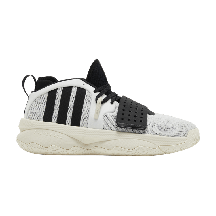 adidas Dame 8 EXTPLY 'White Black' — Footwear White/Core Black/Off White