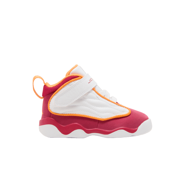 Air Jordan Pro Strong TD 'Cardinal Red' — White/Cardinal Red/Vivid Orange